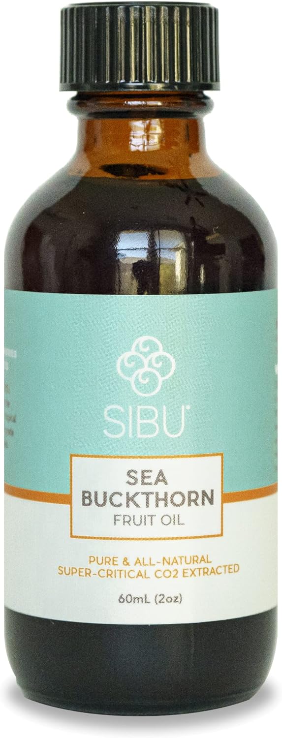 sibu Premium Himalayan Omega 7 Sea Buckthorn Fruit Oil, 2 oz