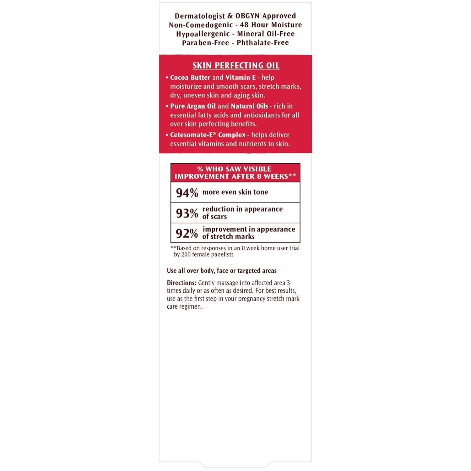 Palmer'S Cocoa Butter Formula Skin Therapy Moisturizing Body Oil With Vitamin E, Rosehip Fragrance, 5.1 Ounces : Body Oils : Beauty & Personal Care