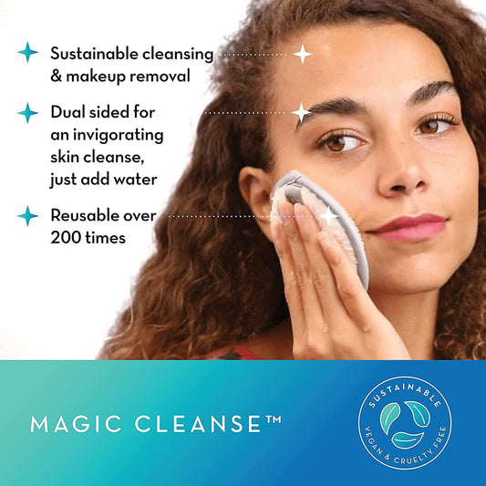 Seoulista Beauty® Magic Cleanse™ 3 Pack | Exfoliation And Face Cleansing Chemical Free | Dermatologist Created Korean Skin Care | Free Makeup Remover Reusable Over 200X | Sustainable Award Winning