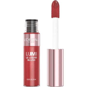 L'Oreal Paris True Match Lumi Le Liquid Blush, 0.33 Fl Oz, Glowy Finish, Medium Color