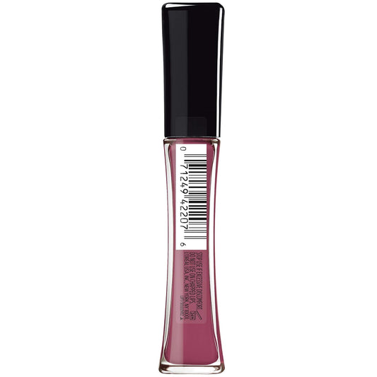 L'Oreal Paris Infallible Pro Gloss Plump Lip Gloss With Hyaluronic Acid, Long Lasting Plumping Shine, Lips Look Instantly Fuller And More Plump, True Berry, 0.21 Fl. Oz