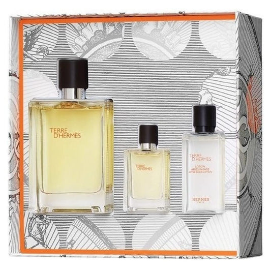 Hermes Terre D' 3 Piece Gift Set For Men : Beauty & Personal Care