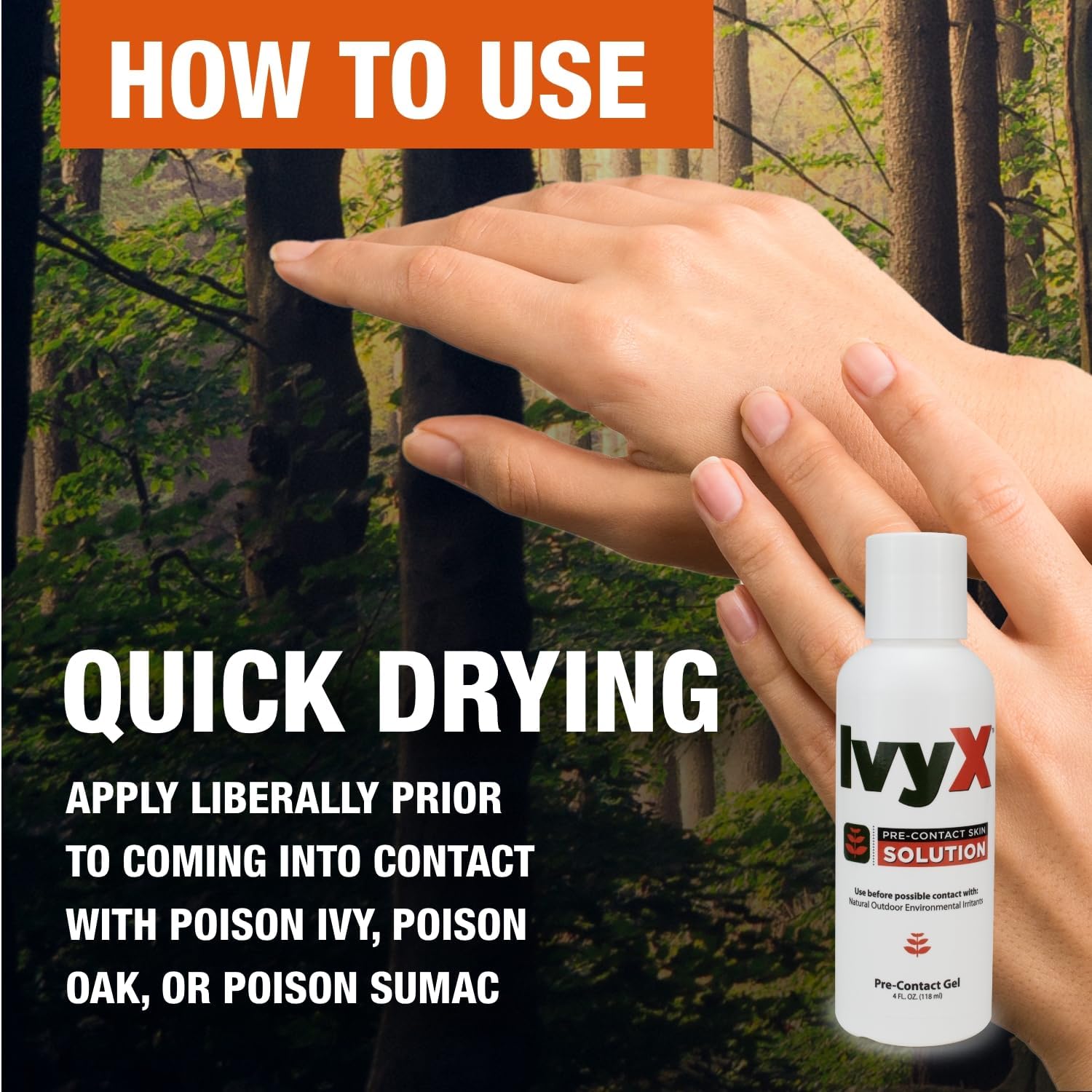 Coretex Ivy X Pre & Post Poison Ivy Treatment Combo Kit - 4Oz Bottles Of Rash Prevention & Treatment To Protect Against Itching - Also Works On Poison Oak & Sumac Oils : Health & Household