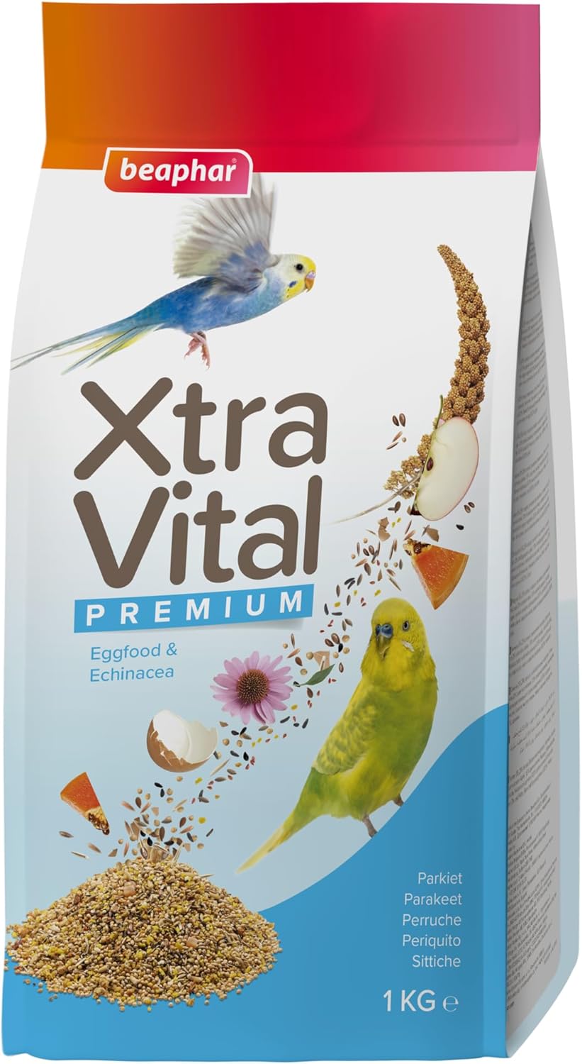 Beapher XtraVital Parakeet/Budgie Food 1kg :Pet Supplies