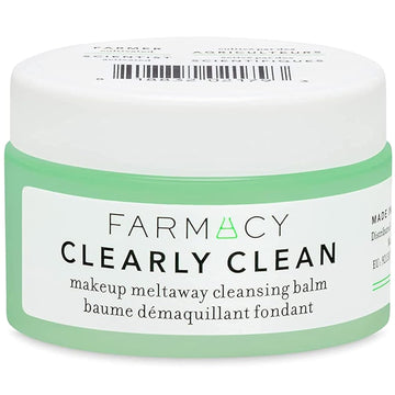 Farmacy Makeup Remover Cleansing Balm - Clearly Clean Fragrance-Free Makeup Melting Balm - Great Balm Cleanser for Sensitive Skin (12ml)