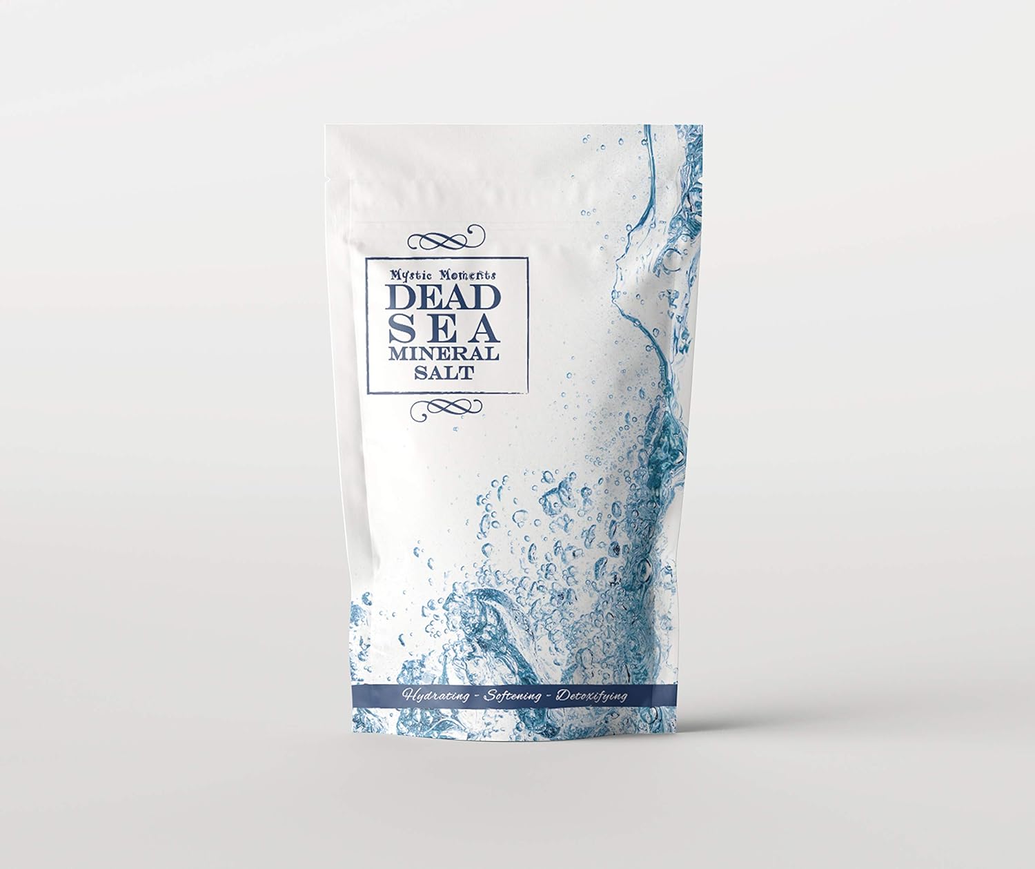 Mystic Moments Dead Sea Mineral Salt 5Kg | Natural Bath Soak For Muscle, Perfect For Skin, Face & Body 100% Natural Vegan Gmo Free