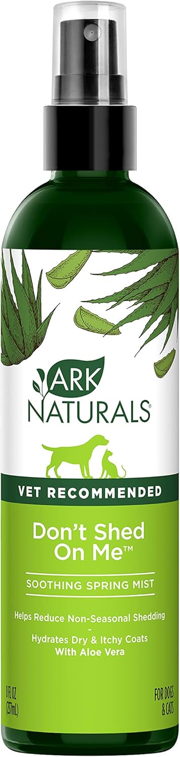 Ark Naturals Don'T Shed On Me, Pet Anti-Shedding Spray, Natural Shedding Control, 8Oz Spray Bottle