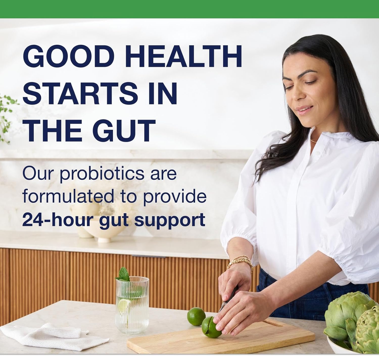 Metagenics Ultraflora Balance Probiotic - Daily Gut Health Supplement* - Offers Digestive & Immune System Support* - Vegetarian, Non-Gmo & Gluten-Free - 60 Capsules : Health & Household