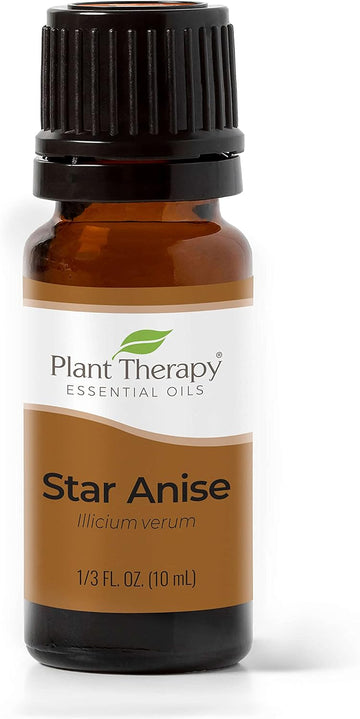 Plant Therapy Star Anise Essential Oil 100% Pure, Undiluted, Therapeutic Grade 10 Ml (1/3 Oz)