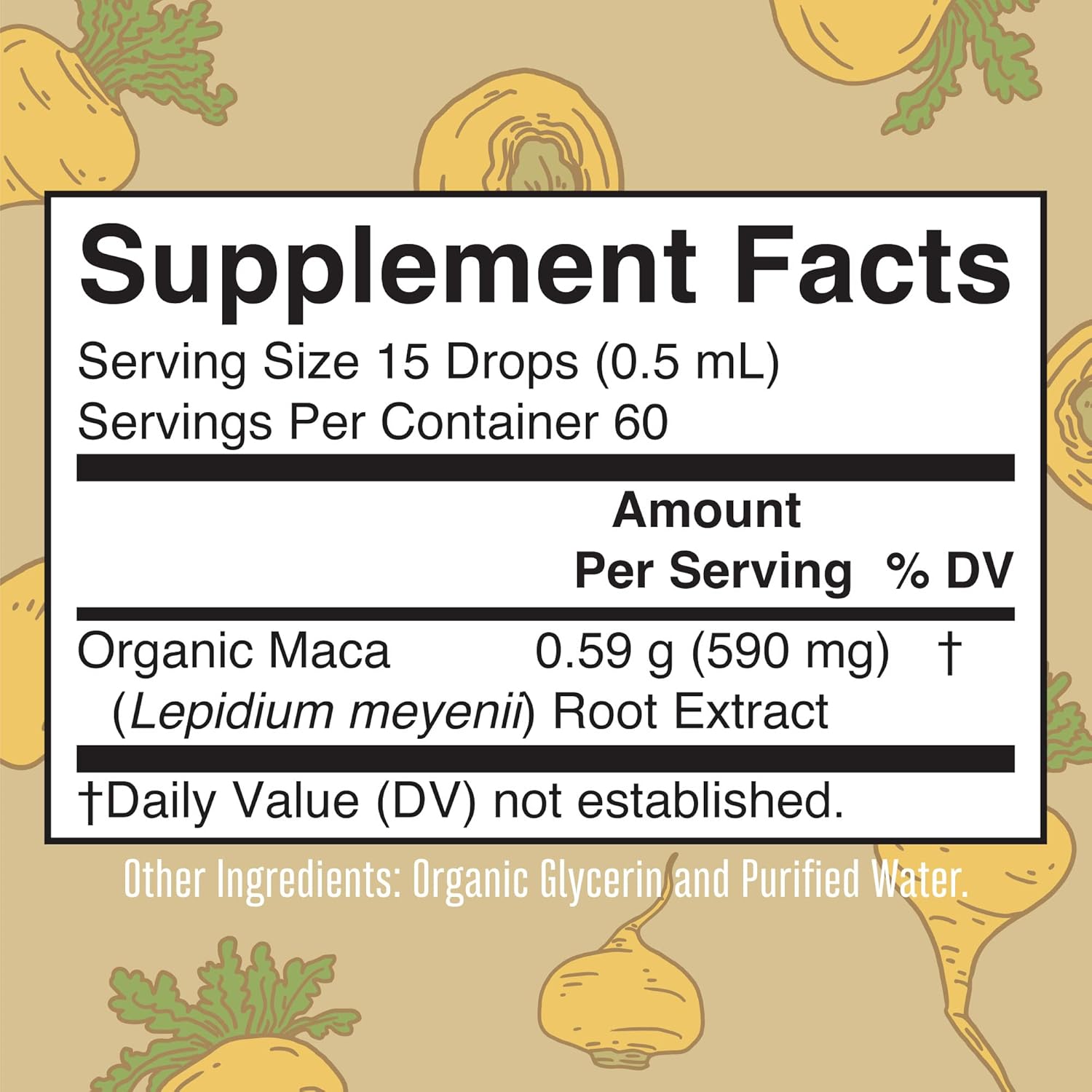 Mary Ruth's Organic Maca Root, 1 FZ