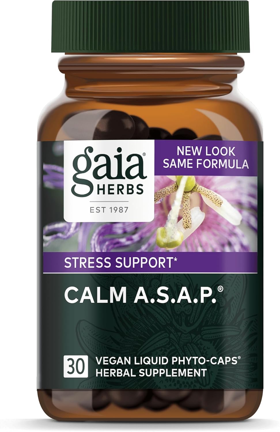 Calm A.S.A.P. Gaia Herbs 30 Caps