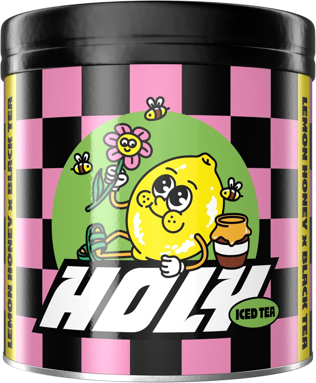 Holy Iced Tea Blackberry X Black Tea | 50 Portions With Antioxidants & Superfoods | Sugar-Free Iced Tea With Relax Formula | Vegan With 100% Natural Fruit Flavours