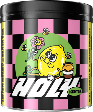 Holy Iced Tea Blackberry X Black Tea | 50 Portions With Antioxidants & Superfoods | Sugar-Free Iced Tea With Relax Formula | Vegan With 100% Natural Fruit Flavours