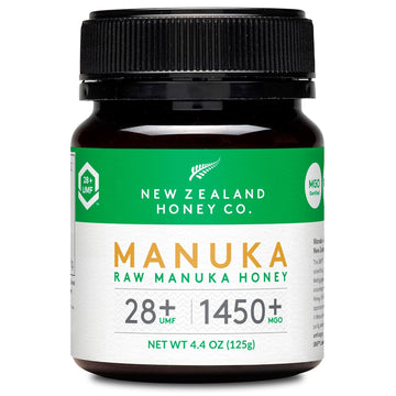 New Zealand Honey Co. Raw Manuka Honey Umf 28+ | Mgo 1450+, Umf Certified / 8.8Oz