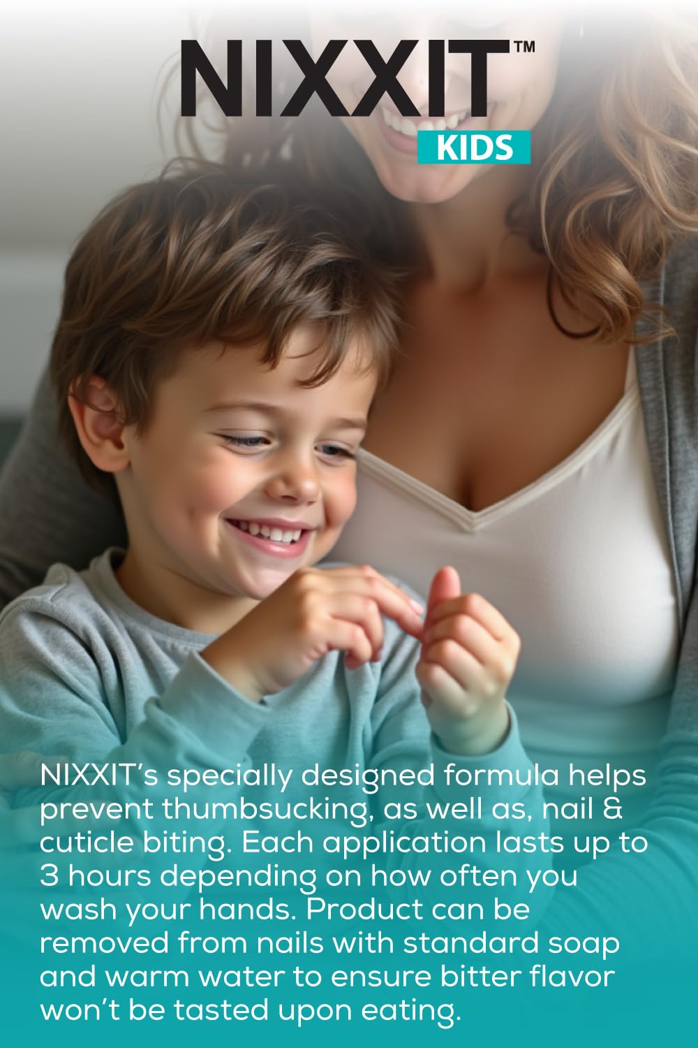 Nail Biting Treatment For Kids - Stop Thumb Sucking For Kids, Toddlers, Children - No Bite Nail Polish Pen - Non Glossy - Bitter Taste - Safe & Effective Solution