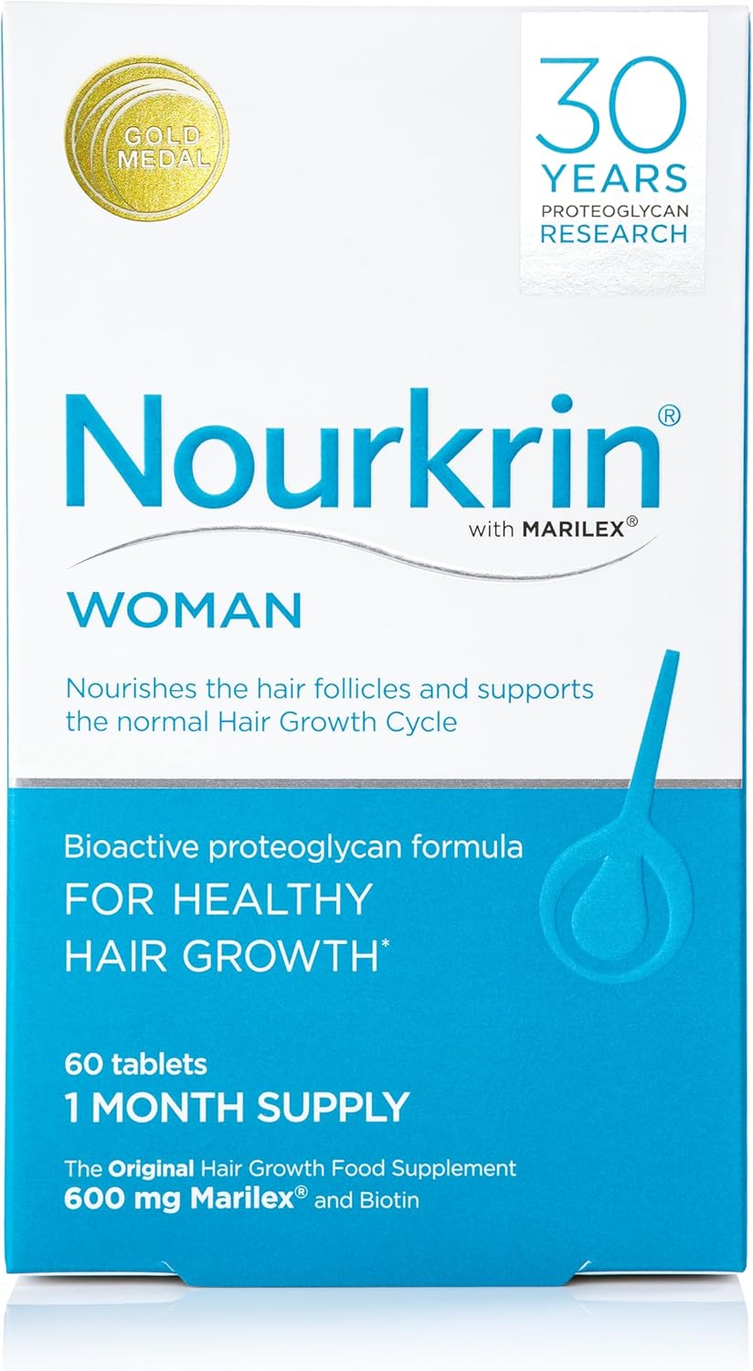 Nourkrin Woman Tablets (1 Month Supply), Multicoloured, 60 Count