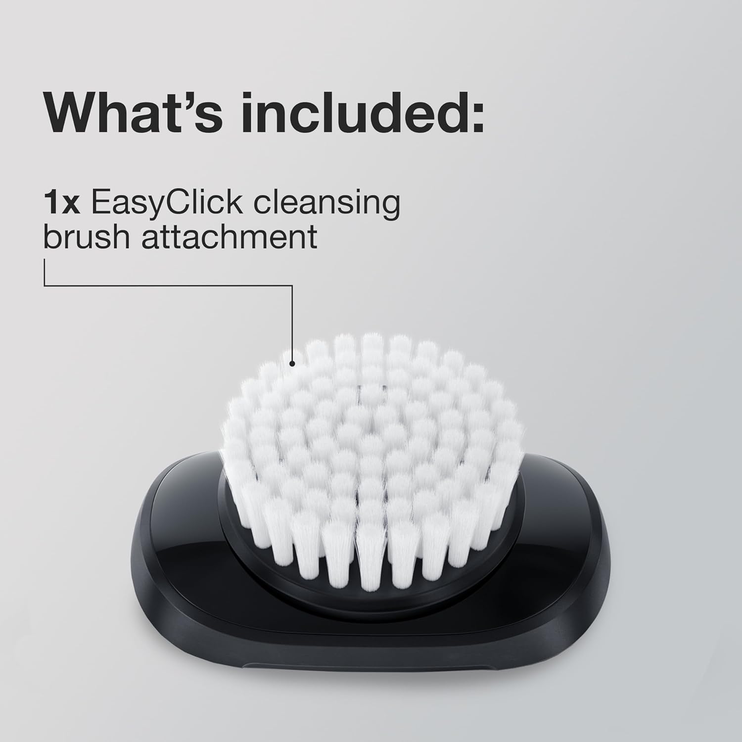 Braun EasyClick Cleansing Brush Attachment for Series 5, 6 and 7 Electric Razors, Compatible with Electric Shavers 5018s, 5020s, 6075cc, 7071cc, 7075cc, 7085cc, 7020s, 5050cs, 6020s, 6072cc, 7027cs : Beauty & Personal Care