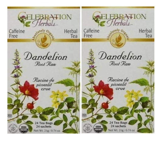 Celebration+Herbals+Dandelion+Root+Raw+24+Count : Grocery & Gourmet Food
