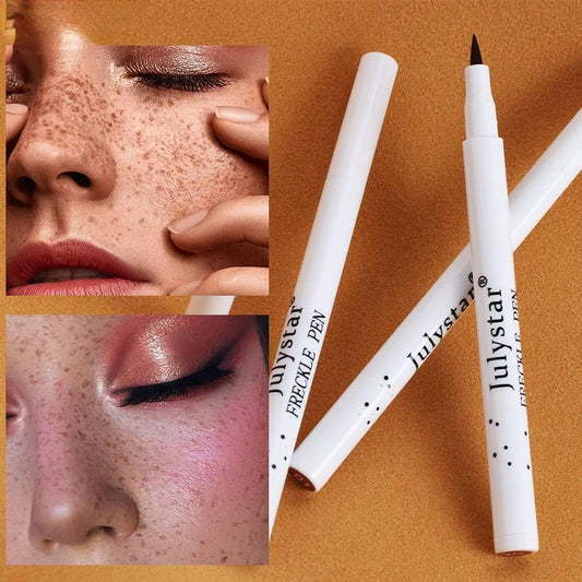 Julystar Natural Makeup Simulation Freckle Pen Color Rendering, Waterproof, Makeup Free, Face Makeup, Freckle Point Makeup Pen (03#)