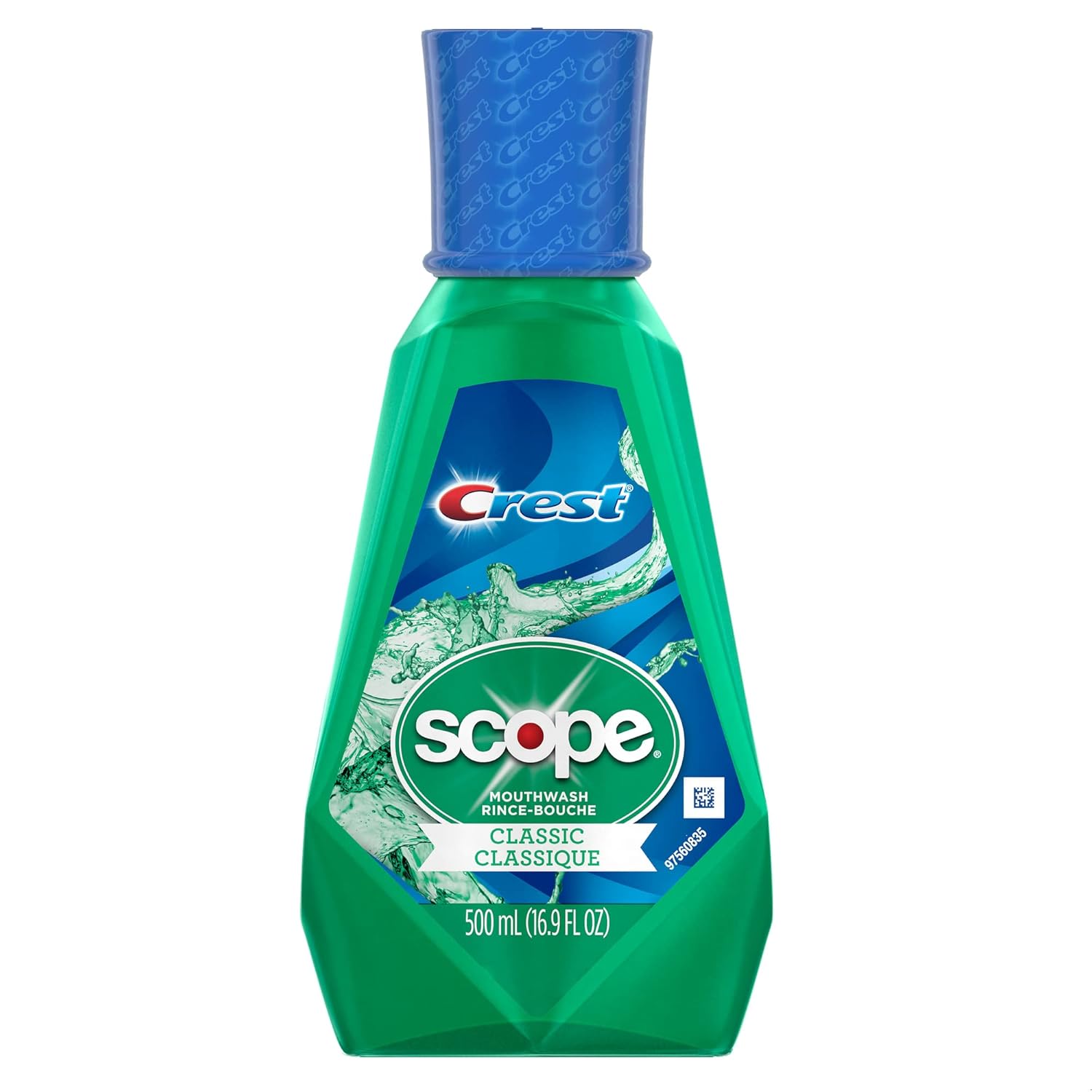 Crest Scope Classic Mouthwash Original Formula, 16.9 Fl Oz