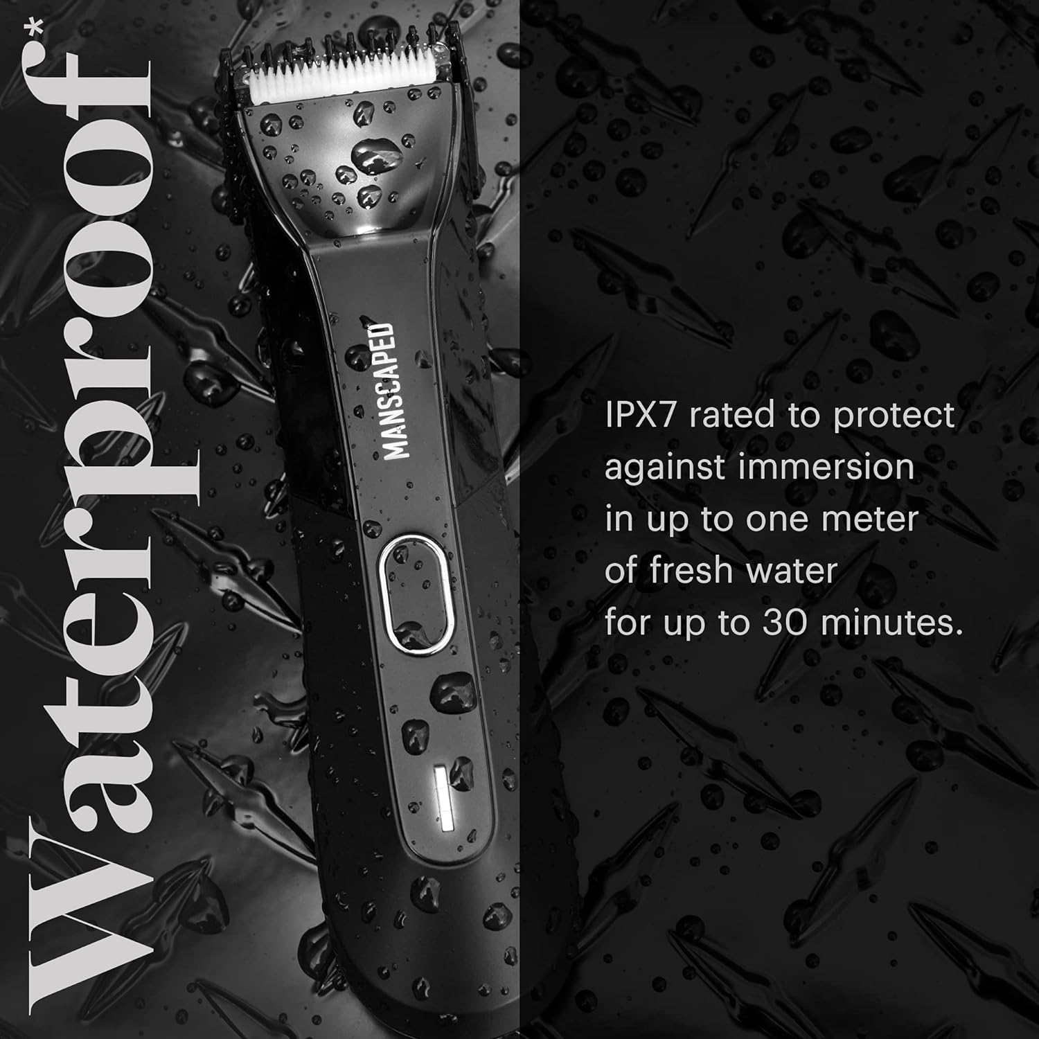 MANSCAPED® Grooming Essentials 4.0 Includes The Lawn Mower® 4.0 Groin Hair Trimmer, Weed Whacker® 2.0 Nose Hair Trimmer, Crop Preserver® Ball Deodorant, Crop Reviver® Spray Toner, Shed Toiletry Bag : Beauty & Personal Care