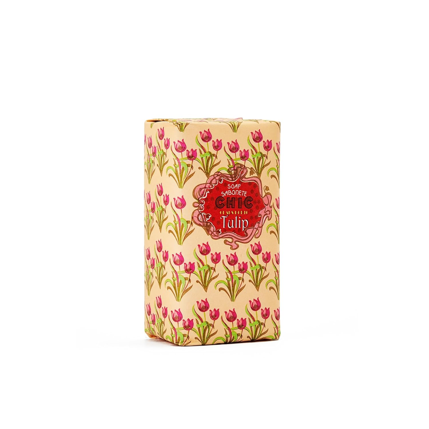 Claus Porto - Chic Tulip Mini Soap | Soothing, Cleansing, Nourishing | Handcrafted, Aromatic, Floral (50G | 1.7 Oz) : Beauty & Personal Care