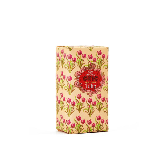 Claus Porto - Chic Tulip Mini Soap | Soothing, Cleansing, Nourishing | Handcrafted, Aromatic, Floral (50G | 1.7 Oz) : Beauty & Personal Care