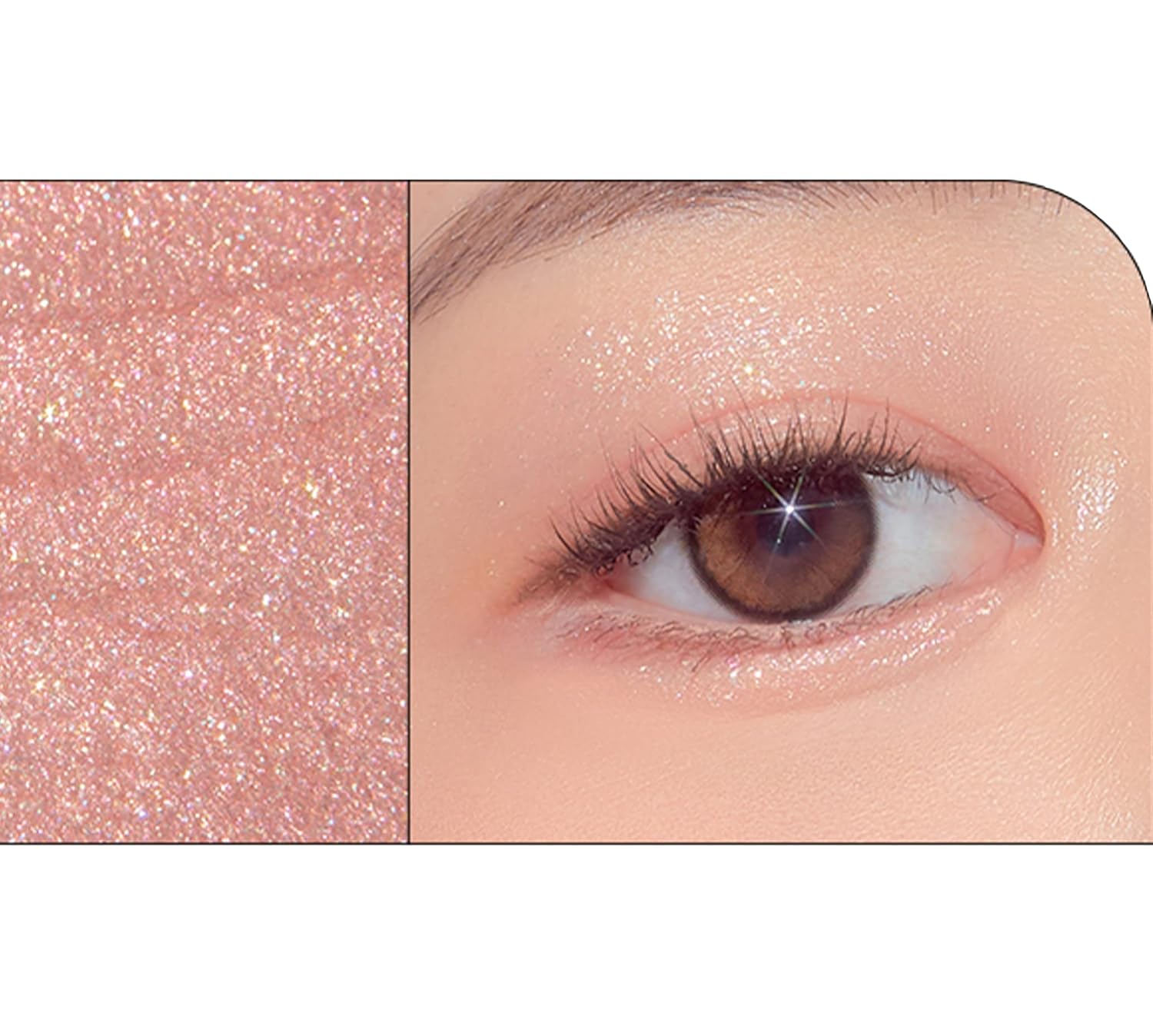 Tonymoly Lovely Beam Bling Glitter 02 Peach Beam