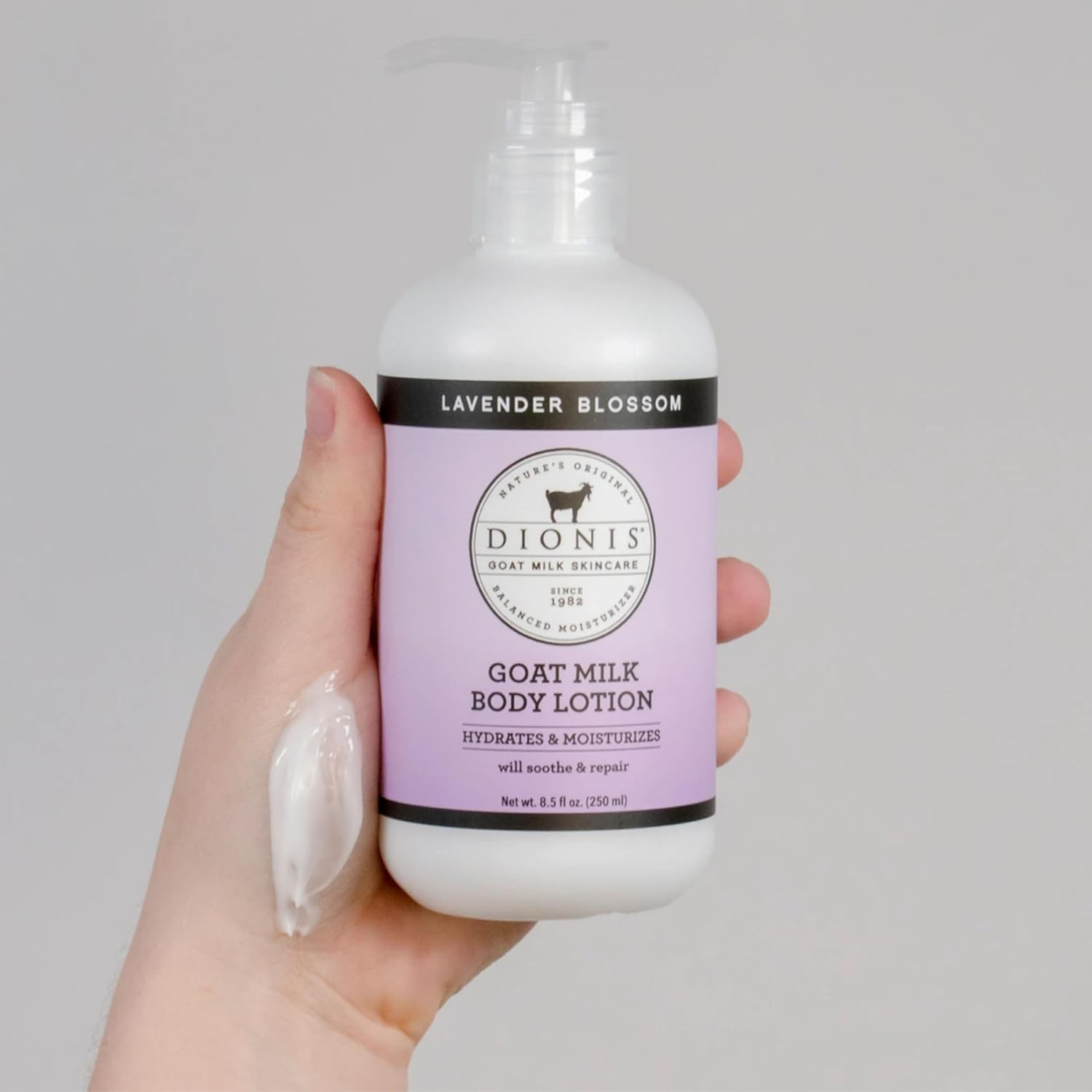 Dionis Goat Milk Hydrating Skincare Scented Cream, Rich & Creamy Daily Moisturizing Lavender Blossom Spice Body Lotion For Dry Skin, Made In The Usa, Cruelty-Free & Paraben-Free, 8.5 Oz Bottle : Beauty & Personal Care