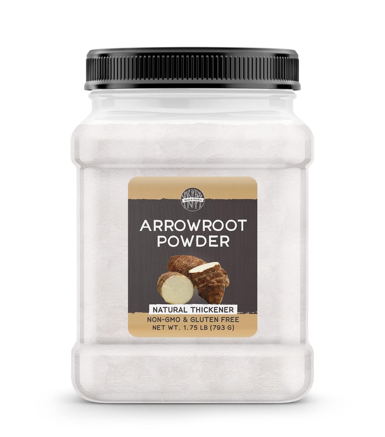 Birch & Meadow Arrowroot Powder (1.75 Lb), Cooking & Baking, Corn Starch Alternative