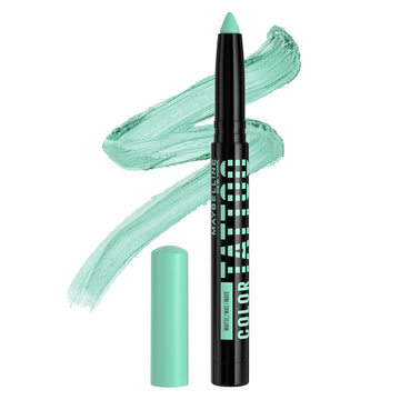 Maybelline Color Tattoo Longwear Multi-Use Eye Shadow Stix, Eye Makeup, I Am Giving (Light Teal Matte)