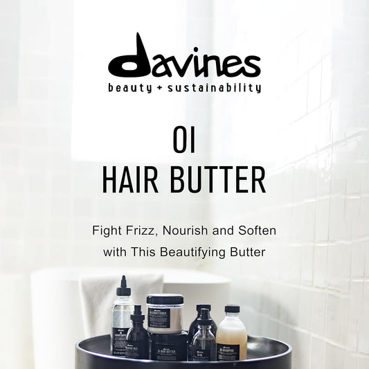 Davines Oi Hair Butter, Nourish And Hydrate, Gently Moisturize And Control Frizz