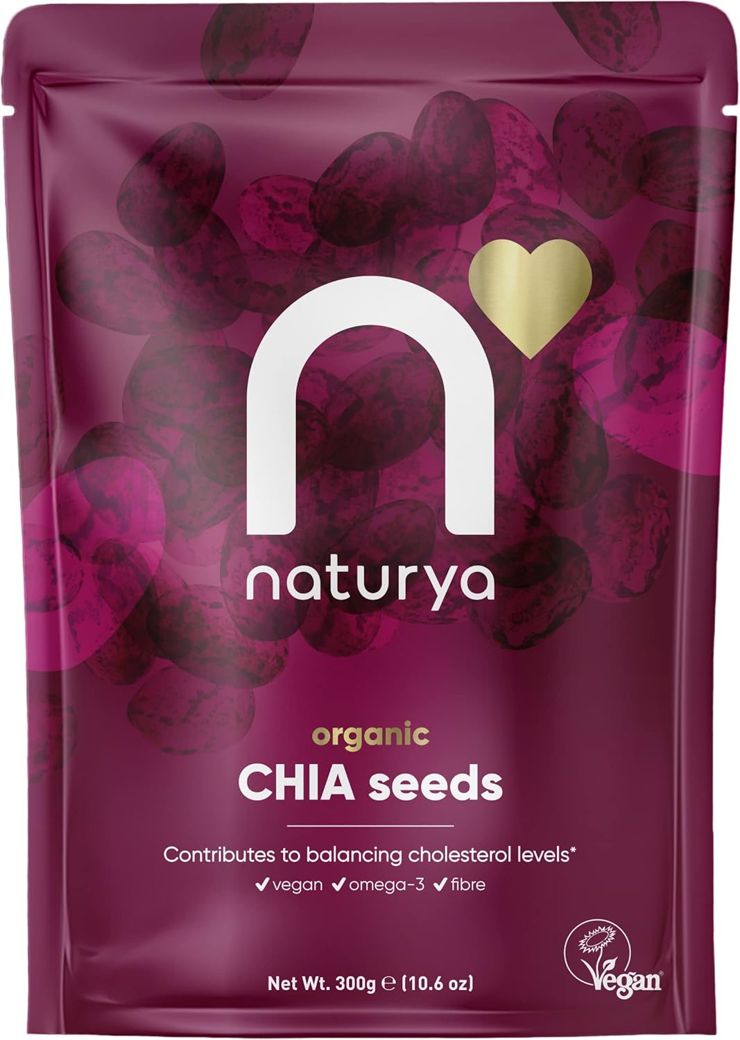 Naturya | Organic Raw Chia Seeds | 300G