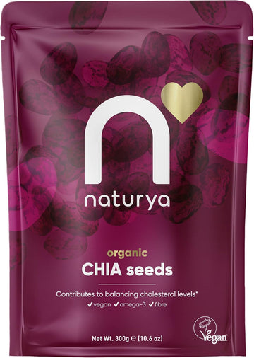 Naturya | Organic Raw Chia Seeds | 300G