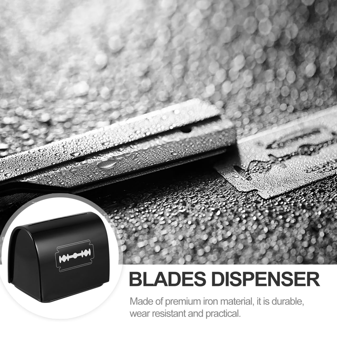 Beavorty 2Pcs Blade Storage Box Mens Disposable Razors Disposable Containers Travel Suitcases Disposal Box Sharps Disposal Container Sharps Containers For Home Use Blades Dispenser Man : Beauty & Personal Care