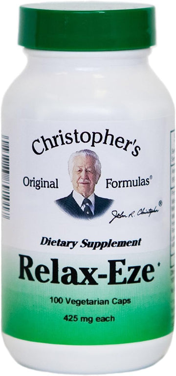 Dr. Christopher Relax-Eze 100 vegetarian caps