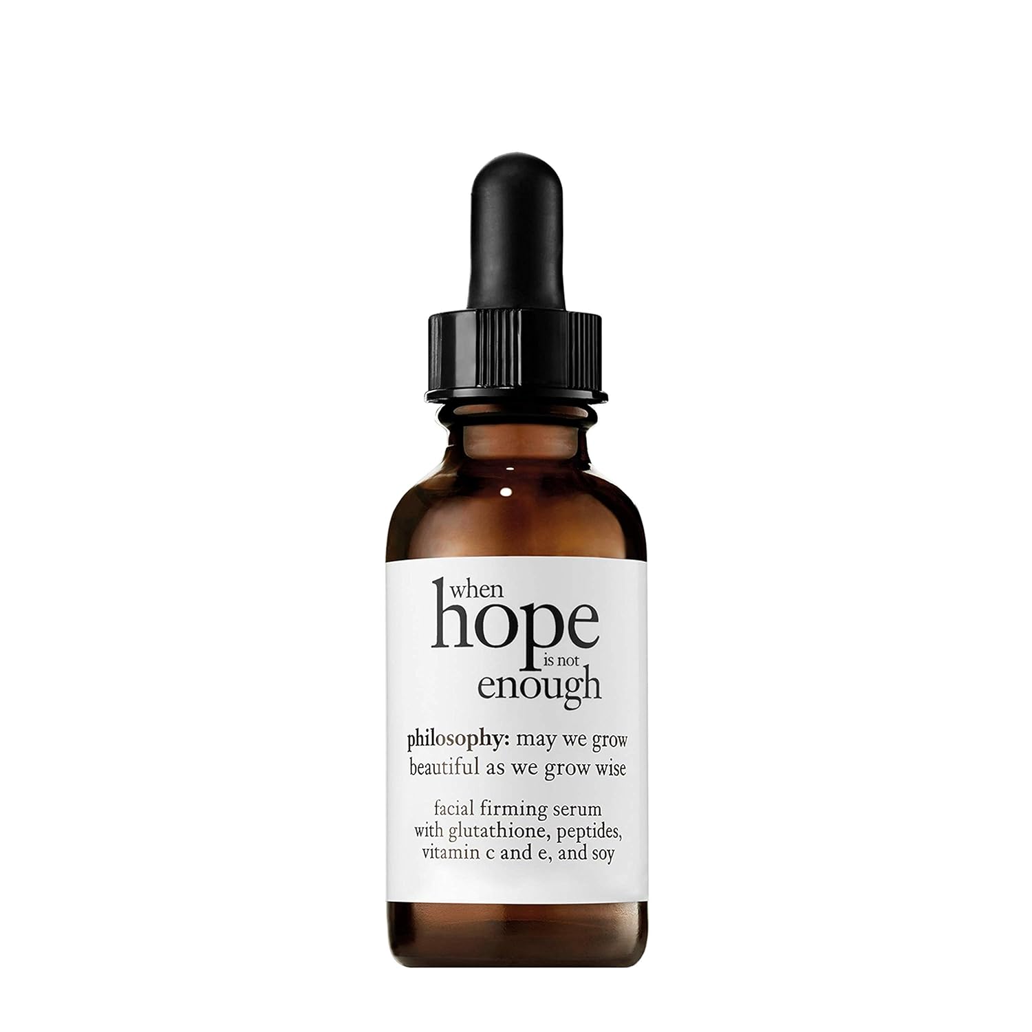 philosophy when hope is not enough - facial firming serum, 1 oz