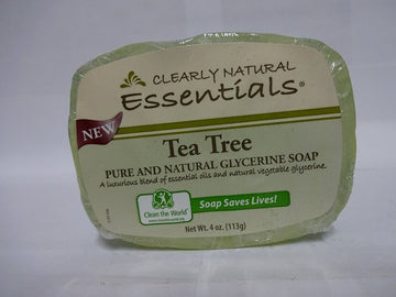 Clearly Natural Soap Bar Glyc Tea Tree2 : Nutrition And Wellness Products : Beauty & Personal Care