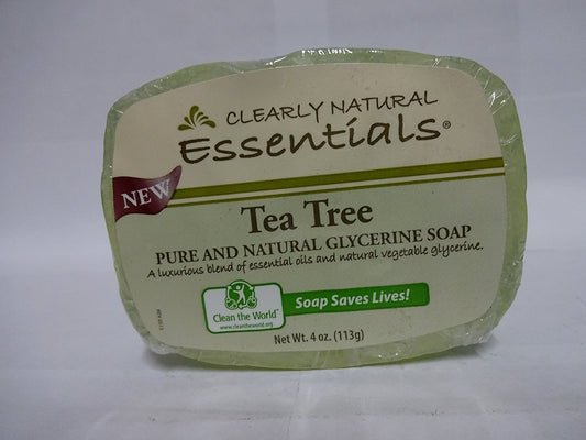 Clearly Natural Soap Bar Glyc Tea Tree2 : Nutrition And Wellness Products : Beauty & Personal Care