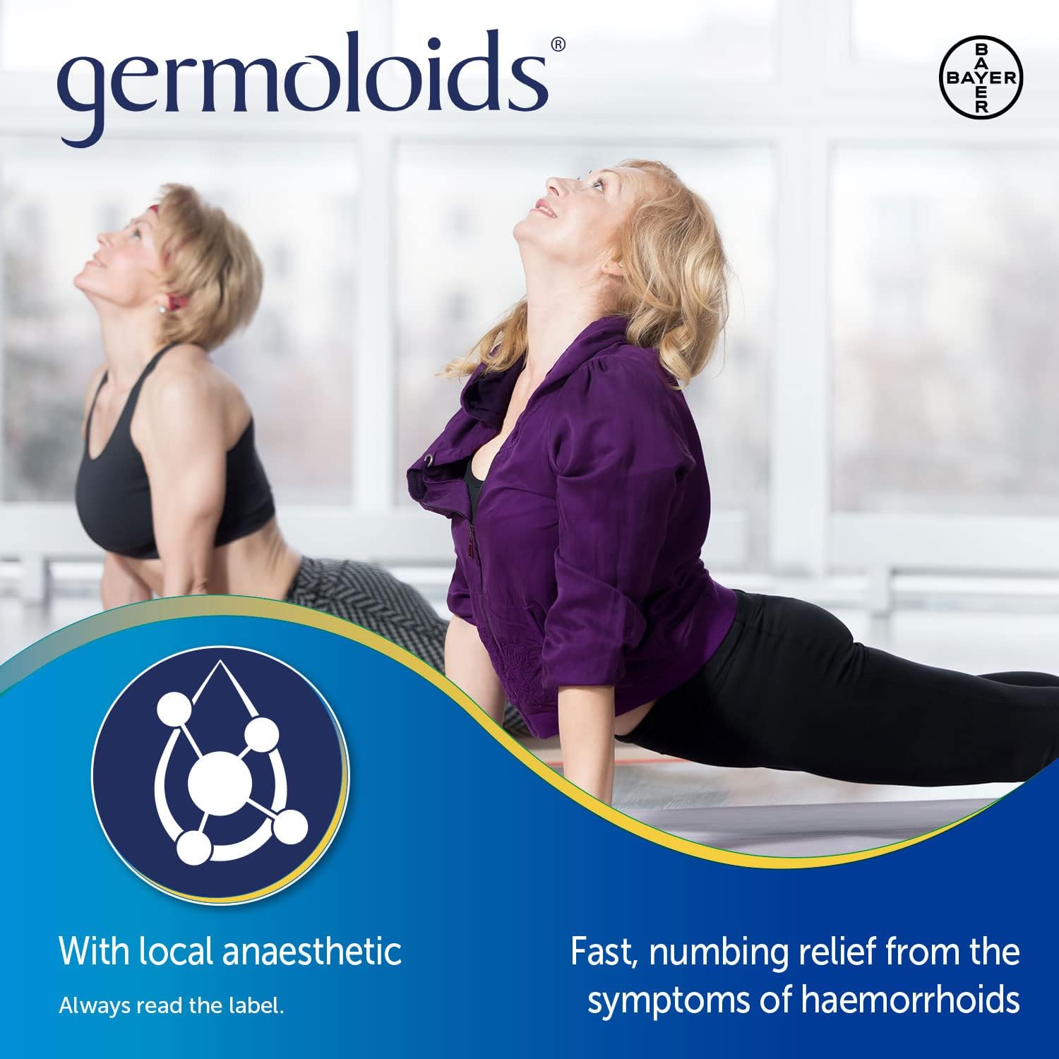 Germoloids Haemorrhoid Treatment & Piles Treatment Ointment, Triple Action with Anaesthetic to Numb the Pain & Itch, 55 ml ( Pack of 1) : Amazon.co.uk: Health & Personal Care