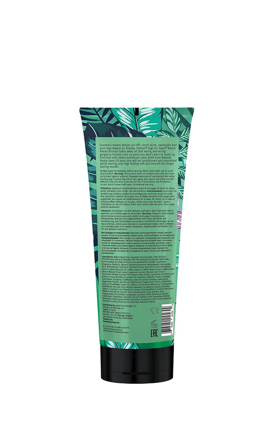 Hempz Tanning Lotion - Legs For Days Beach Ready Bronzer - Moisturizing Self-Tanning Lotion For Tanning Beds, Beach, Sun - 6 Fluid Ounces