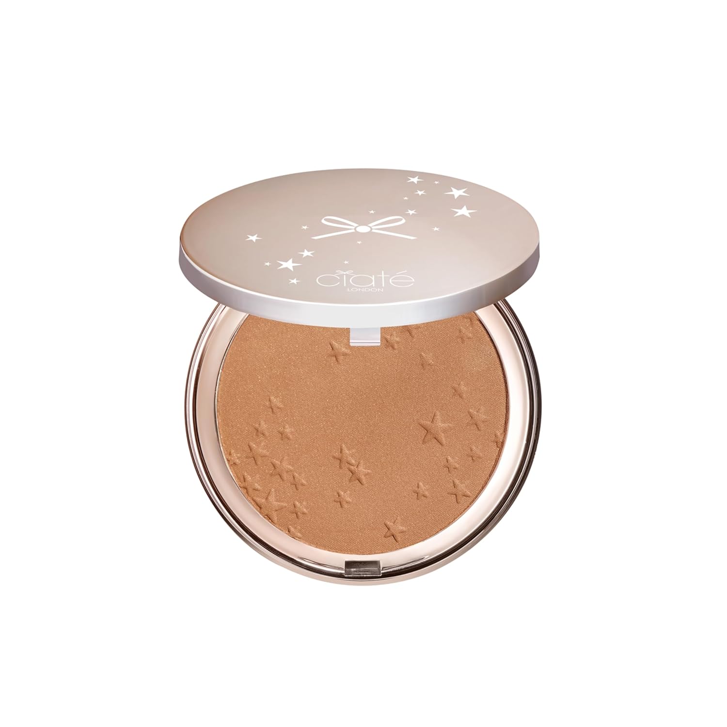 Ciaté London Bamboo Bronzer Mattifying Powder - Oil-Controlling, Buildable Pigment - (Palm Island)