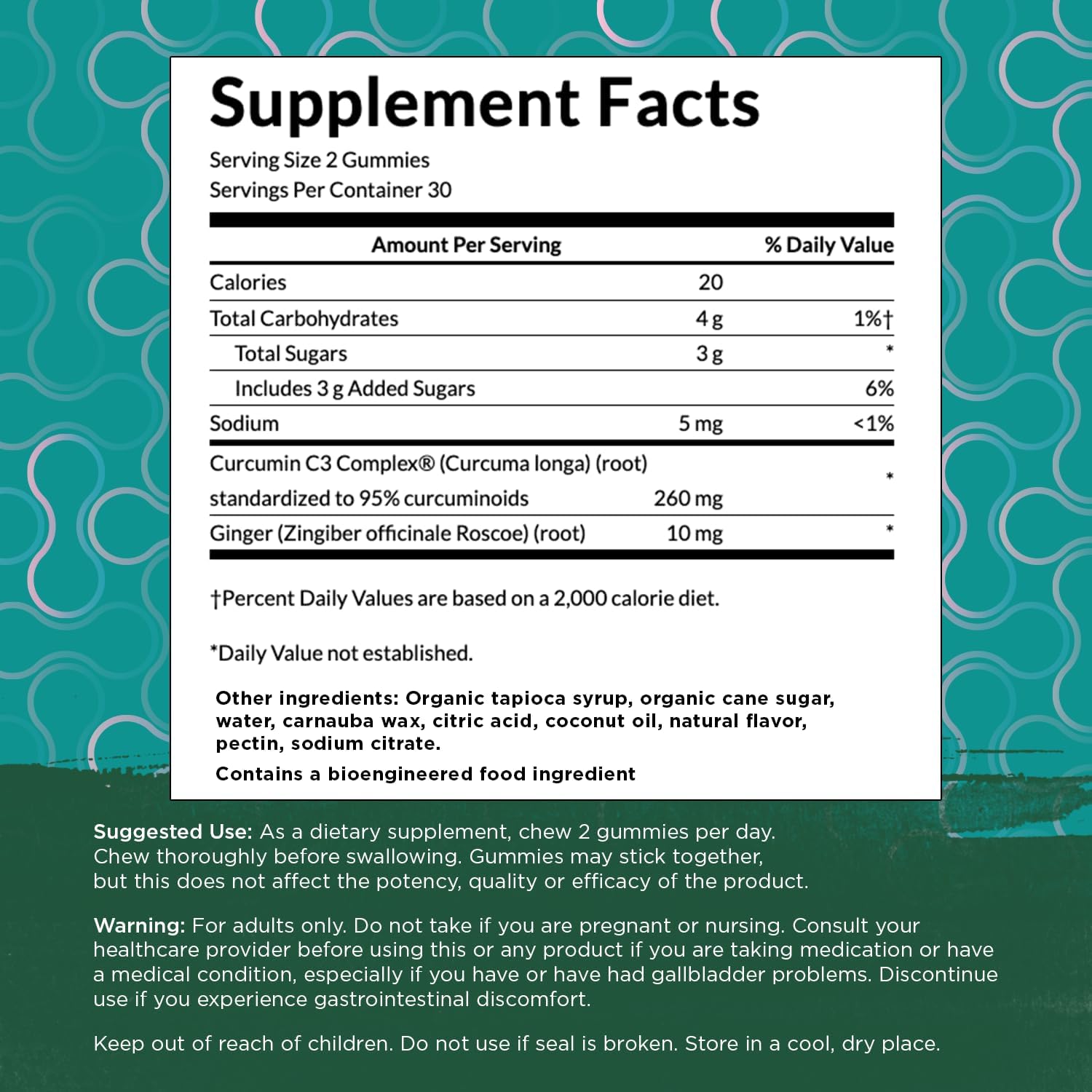 Swanson Turmeric with Ginger Gummies - All Natural Supplement Promoting Digestive & Immune System Health - Helps to Support Joint Function & Movement Ability - (Mango, 60 Gummies) : Health & Household