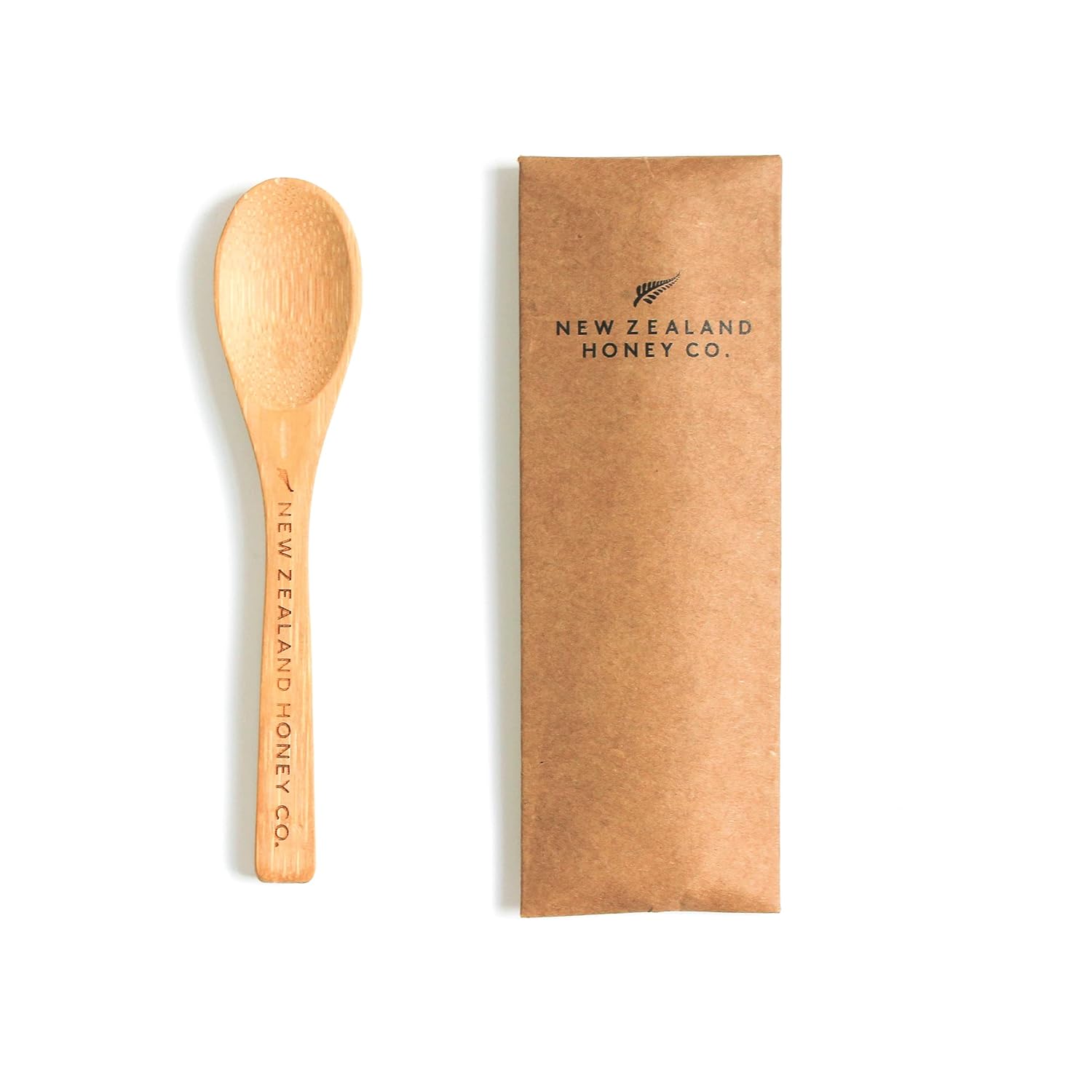 New Zealand Honey Co. Raw Manuka Honey Umf 20+ | Mgo 829+ 4.4Oz, Umf Certified & Bamboo Spoon 12Cm : Grocery & Gourmet Food