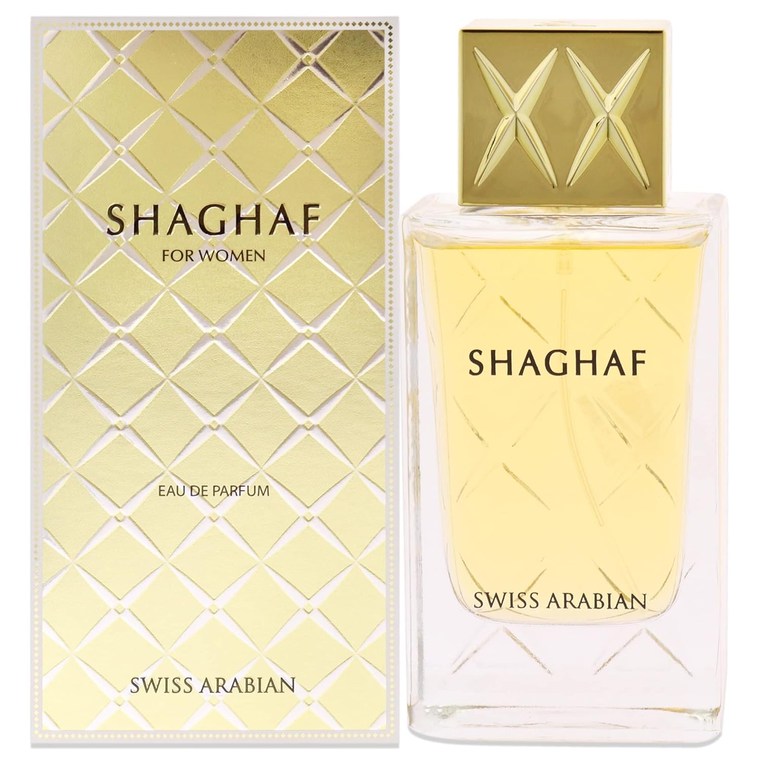 Swiss Arabian Shaghaf (Feminine) - Luxury Products From Dubai - Long Lasting Personal Edp Spray Fragrance - A Seductive Signature Aroma - 2.5 Oz