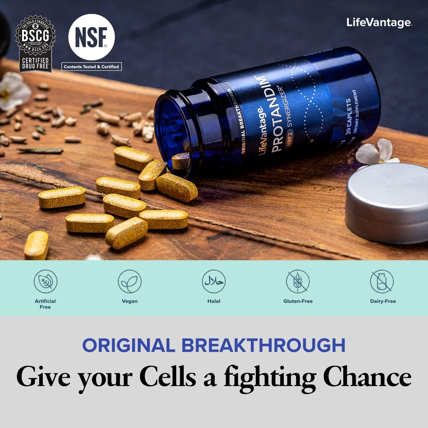 Protandim Nrf2 Synergizer 90 Caps (3 Bottles) Nrf2 Activator, Healthy Aging Supplement, Antioxidants Fight Oxidative Stress, 5 Herb Blend, Supports Cellular Health, Ashwagandha, Turmeric, Milk Thistle : Health & Household