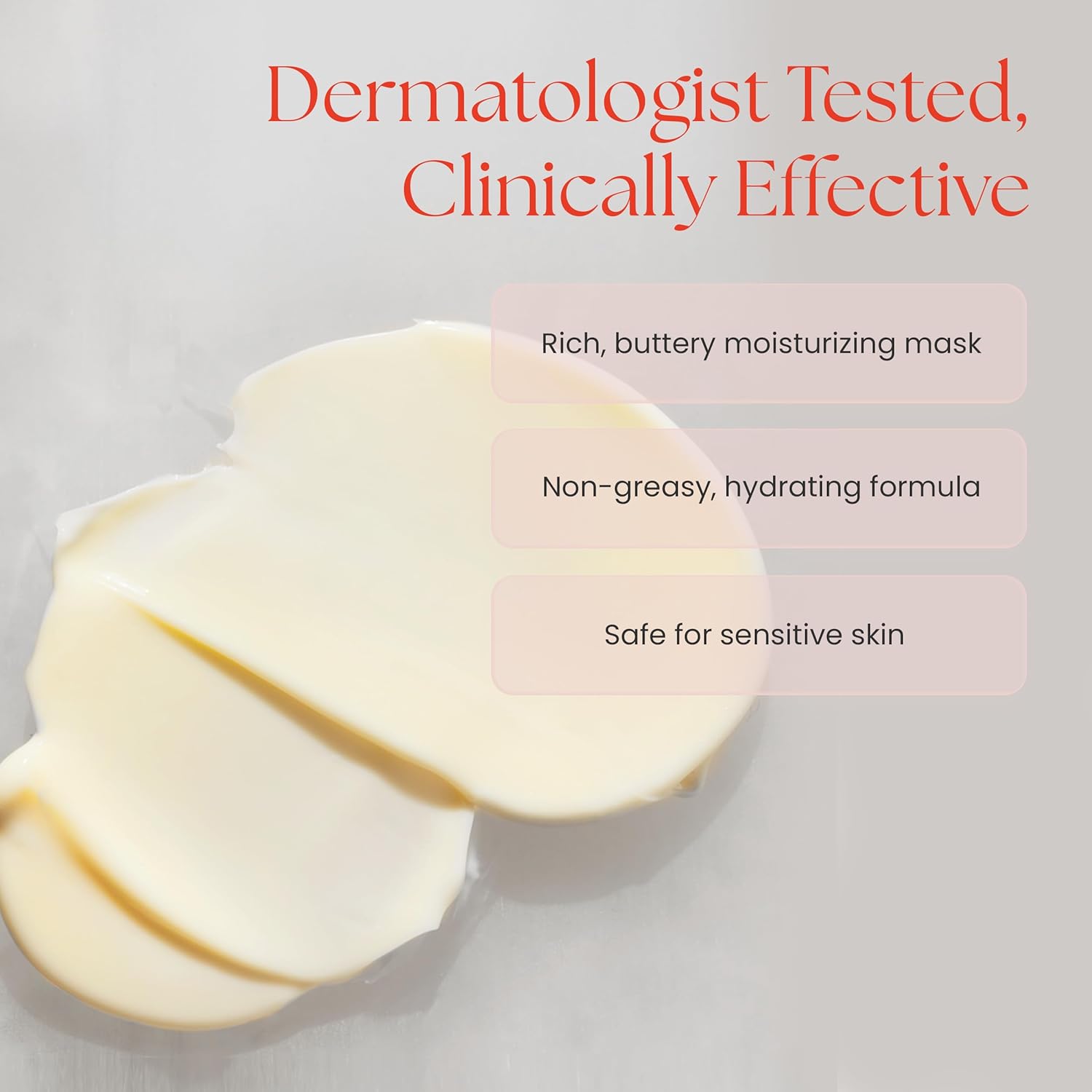 Prakti Mahamask Pampering Moisture Treatment, Deeply Hydrates, Firms, & Smooths Fine Lines With Antioxidants & Hyaluronic Acid, 2 Fl.Oz : Beauty & Personal Care