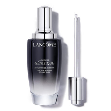 Lancôme Advanced Génifique Radiance Boosting Anti-Aging Face Serum - Visibly Hydrates & Plumps Skin - with Bifidus Prebiotic, Hyaluronic Acid & Vitamin Cg