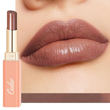 Oulac Watermelon Pink Lipstick - Moisturizing Lip Stick Glossy Tinted Lip Balm, Sheer Shine Juicy Finish, Lightweight And Hydrating Formula For Dry Lip Care, Vegan 2.2G/0.07Oz (11)