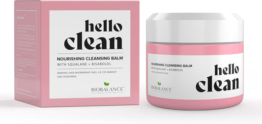 Bio Balance Hello Clean Nourishing Face Cleansing Balm With Squalene & Bisabol (Pack Of 2)